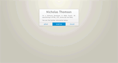 Desktop Screenshot of nthomson.com