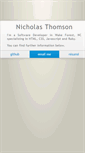 Mobile Screenshot of nthomson.com